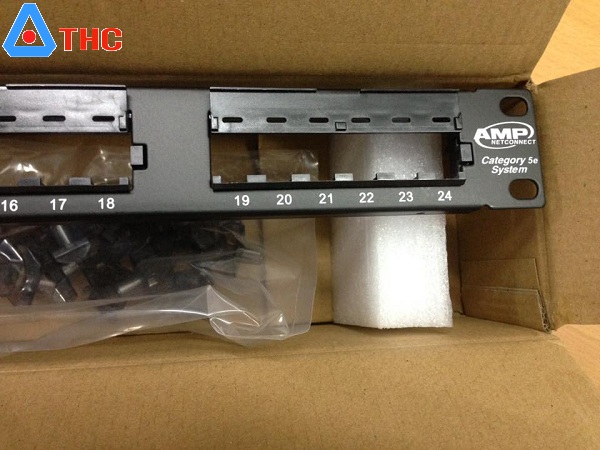 Patch Panel, Thanh đấu nối 24 Port Cat5, Commscope